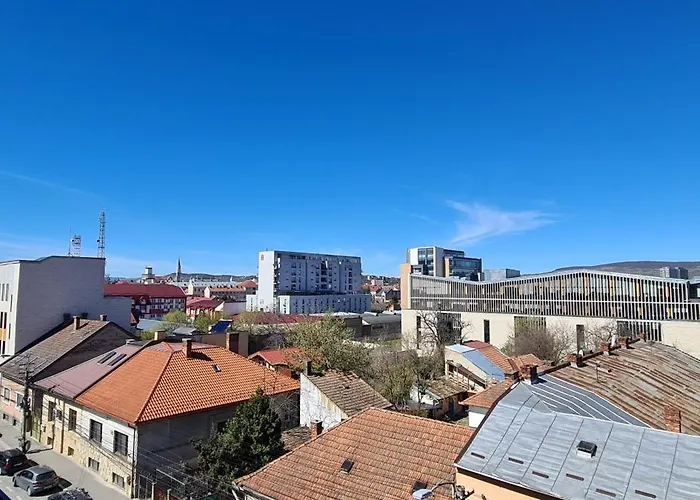 Unique City View Apartment Balcony & Parking Space